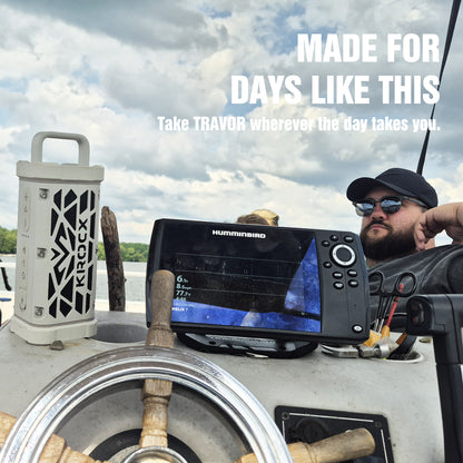 KROCX TRAVOR All-Aluminum Magnetic Outdoor Bluetooth Speaker