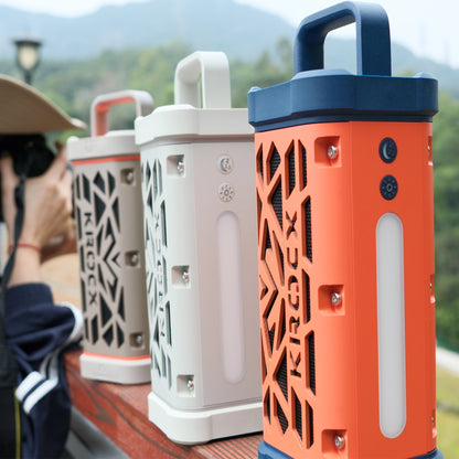 KROCX TRAVOR All-Aluminum Outdoor Bluetooth Speaker – Full-Metal Armor, IP68, Magnetic Mount, Bassup